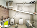 Проект дома ARCHON+ Дом в клематисах 9 (Т) вер. 2 визуализация ванной (визуализация 1 вид 5)