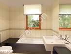 Проект дома ARCHON+ Дом в клематисах 9 (Т) вер. 2 визуализация ванной (визуализация 4 вид 1)