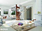 Проект будинку ARCHON+ Будинок в клематисах 9 (Т) вер. 2 денна зона (візуалізація 1 від 1)