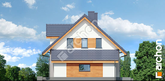 Бочний фасад Будинок в хлорофітумі 7 (Г)