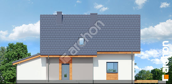 Дворовий фасад Будинок в хлорофітумі 7 (Г)