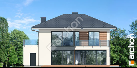 Дворовий фасад Вілла Міранда 2 (Г2)