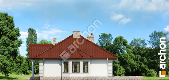 Боковой фасад Дом под красной рябиной 6 (Г)