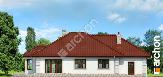 Дворовой фасад Дом под красной рябиной 6 (Г)