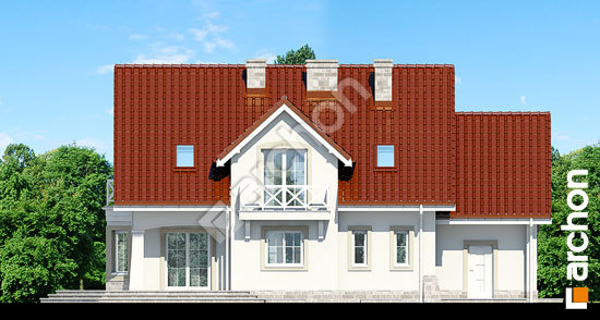 Дворовий фасад Будинок в матіоллах 2 (П) вер. 2