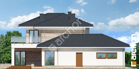 Бочний фасад Вілла Емілія