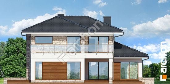 Дворовой фасад Вилла Эмилия 