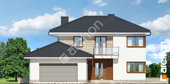 Передний фасад Вилла Эмилия 