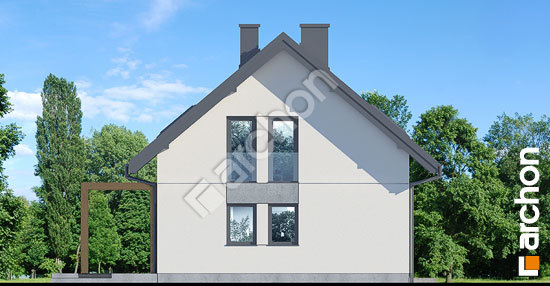 Боковой фасад Дом в рубеллах