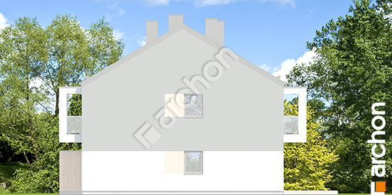 Бочний фасад Будинок при тракті 3 (Р2Б) вер.3 