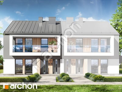 Проєкт будинку ARCHON+ Будинок при тракті 3 (Р2Б) вер.3  