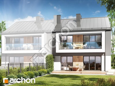 Проєкт будинку ARCHON+ Будинок при тракті 3 (Р2Б) вер.3  Вид 2