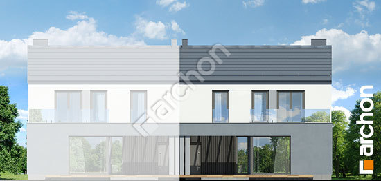 Дворовой фасад Дом в цитронах (Б)