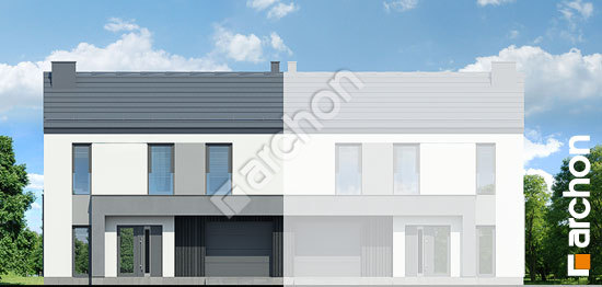 Передній фасад Будинок в цитронах (Б)