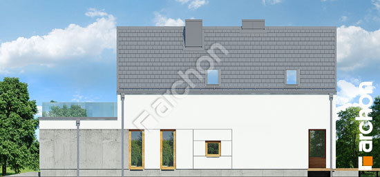 Бочний фасад Будинок під лукумою