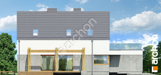 Боковой фасад Дом под лукумой