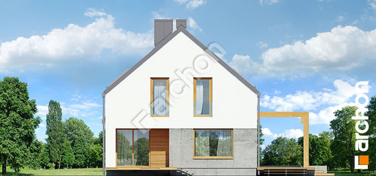 Дворовий фасад Будинок під лукумою