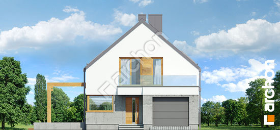 Передній фасад Будинок під лукумою