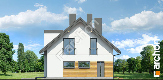 Бочний фасад Будинок в лободі