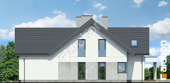 Боковой фасад Дом в фелициях 2 (Г2)