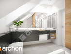 Проект будинку ARCHON+ Будинок у феліціях 2 (Г2) візуалізація ванни (візуалізація 3 від 3)