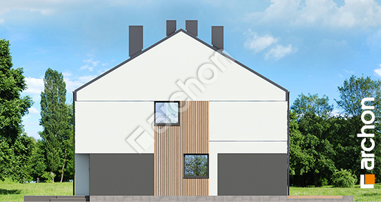 Бочний фасад Будинок в нарцисах 6 (Б) вер.2