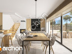 Проект дома ARCHON+ Дом в нарциссах 6 (Б) вер.2  дневная зона (визуализация 1 вид 1)