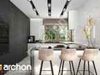 Проект дома ARCHON+ Вилла Миранда 15 (Г2) визуализация кухни 1 вид 1