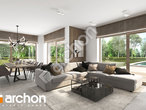 Проект будинку ARCHON+ Вілла Міранда 15 (Г2) денна зона (візуалізація 1 від 2)