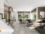 Проект дома ARCHON+ Вилла Миранда 15 (Г2) дневная зона (визуализация 1 вид 6)