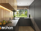 Проект будинку ARCHON+ Будинок в малинівці 24 (А) візуалізація кухні 1 від 1