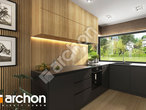 Проект будинку ARCHON+ Будинок в малинівці 24 (А) візуалізація кухні 1 від 2