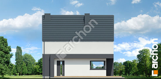 Передний фасад Дом в малиновках 24 (А)