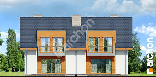 Дворовий фасад Будинок в клематисах 18 вер. 2