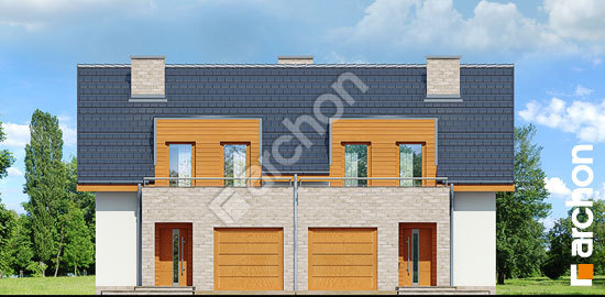 Передній фасад Будинок в клематисах 18 вер. 2