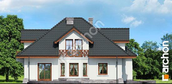 Бочний фасад Будинок в зірках вер.2