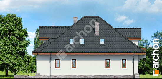 Боковой фасад Дом в зорьках вер.2