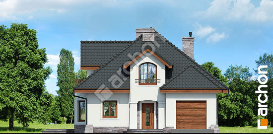 Передній фасад Будинок в зірках вер.2