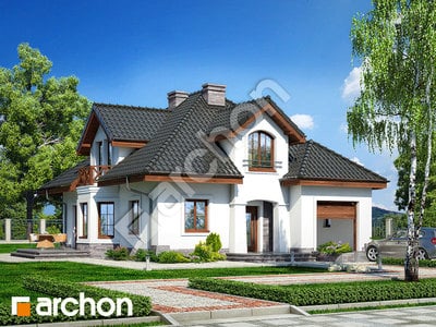 Проєкт будинку ARCHON+ Будинок в зірках вер.2 