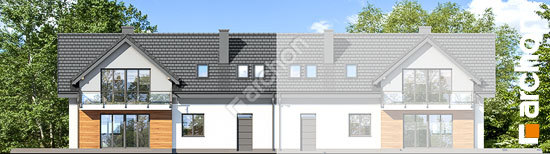 Дворовий фасад Будинок в малинівці 5 (Б)