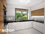 Проект дома ARCHON+ Дом в малиновках 5 (Б) визуализация кухни 1 вид 1