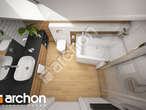 Проект будинку ARCHON+ Будинок в малинівці 5 (Б) візуалізація ванни (візуалізація 3 від 1)