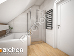 Проект будинку ARCHON+ Будинок в малинівці 5 (Б) візуалізація ванни (візуалізація 3 від 2)
