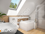 Проект будинку ARCHON+ Будинок в малинівці 5 (Б) візуалізація ванни (візуалізація 3 від 3)