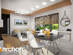 Проект дома ARCHON+ Дом в малиновках 5 (Б) дневная зона (визуализация 1 вид 5)