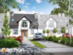 Проект дома ARCHON+ Дом в рубинах 2 (С) 