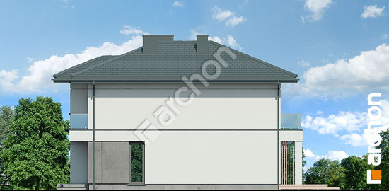 Бочний фасад Вілла Юлія 16