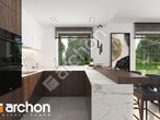 Проект дома ARCHON+ Вилла Юлия 16 визуализация кухни 1 вид 3