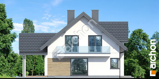 Бочний фасад Будинок в комміфорах 11