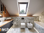 Проект будинку ARCHON+ Будинок в комміфорах 11 візуалізація ванни (візуалізація 3 від 2)